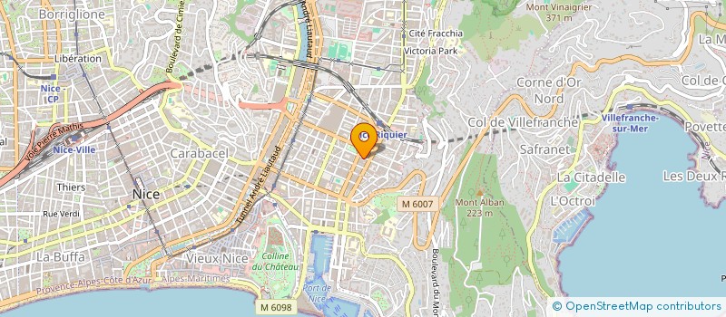 localisation de l'entreprise ASS ART MOBIL à NICE
