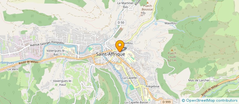 localisation de l'entreprise ASS ART-VEYRON  SAINT-AFFRIQUE