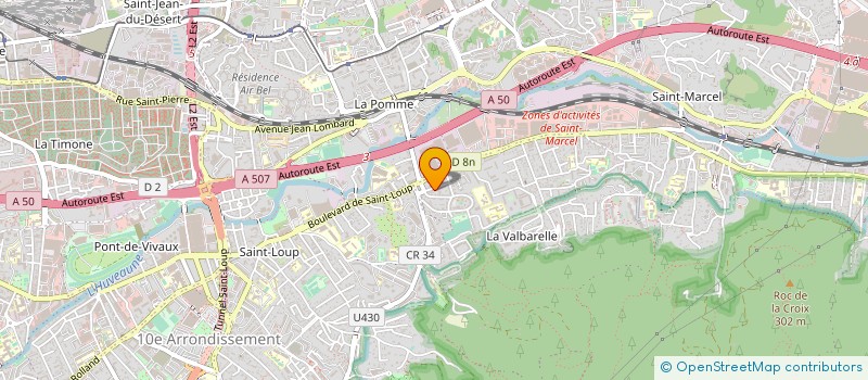 localisation de l'entreprise ASS ARTAA à MARSEILLE