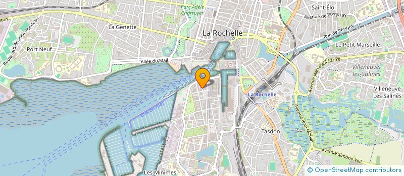 localisation de l'entreprise ASS ARTENTION à LA ROCHELLE