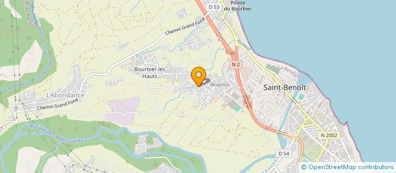 localisation de l'entreprise ASS ARTIS FACTA à SAINT-BENOIT