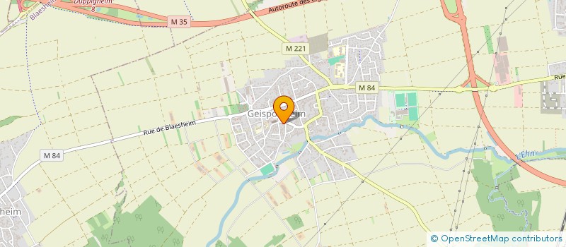 localisation de l'entreprise ASS ARTISANS COMMERCE INDUS GEISPOLSHEIM à GEISPOLSHEIM