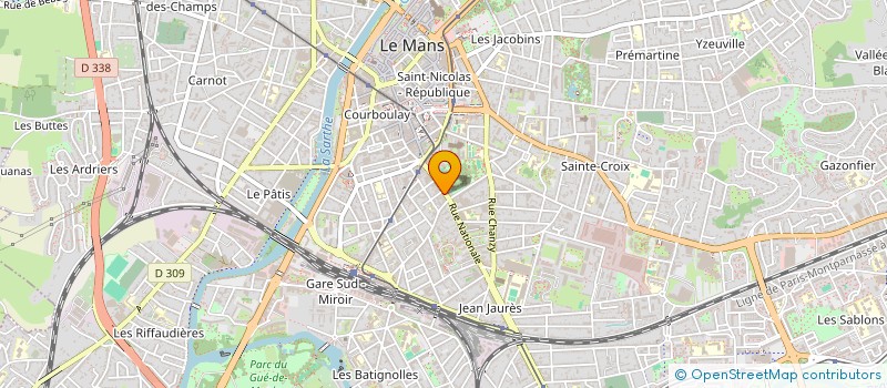 localisation de l'entreprise ASS ARTISANS DU MONDE  LE MANS