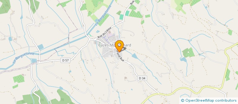 localisation de l'entreprise ASS ARTISANS VICTIMES GUERRES CONGO BRAZ  CAZES-MONDENARD