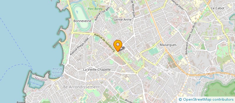 localisation de l'entreprise ASS ARTIST ET CULTU DU DR RAU à MARSEILLE