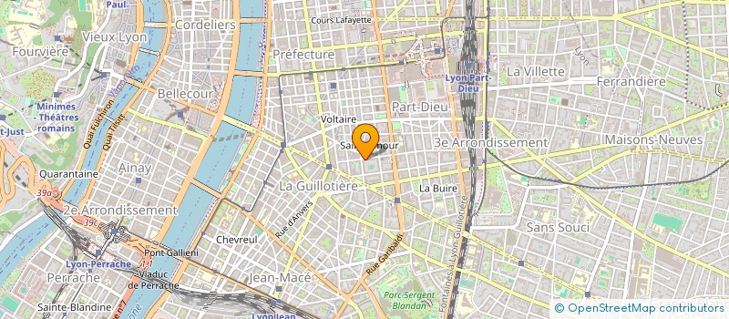 localisation de l'entreprise ASS. ARTISTIQUE DIVERSITES NUMERIQUES à VILLEURBANNE