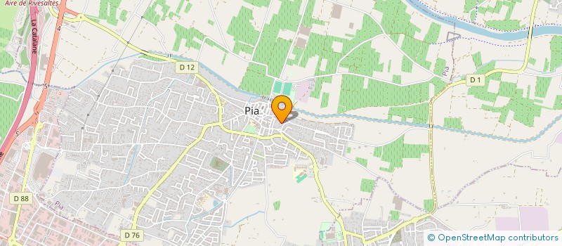 localisation de l'entreprise ASS ARTISTIQUE SALANQUAISE  PIA