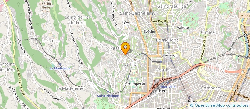 localisation de l'entreprise ASS ARTITLON à NICE