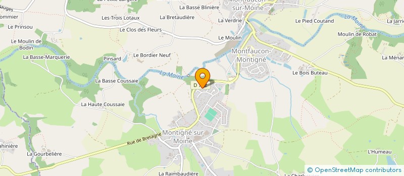 localisation de l'entreprise ASS ARTS ET COULEURS à SEVREMOINE