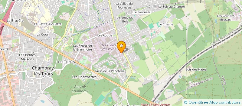 localisation de l'entreprise ASS ARTS MARTIAUX D'ISCAMBE à SAINT-AVERTIN