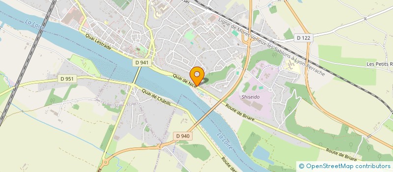 localisation de l'entreprise ASS AS GIEN NATATION à GIEN