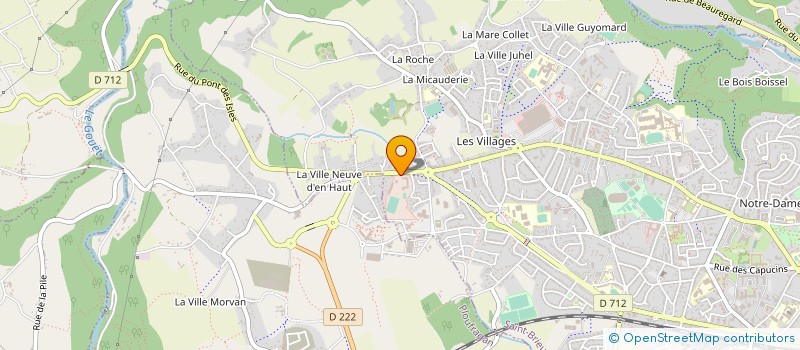 localisation de l'entreprise ASS ASC CFP à SAINT-BRIEUC