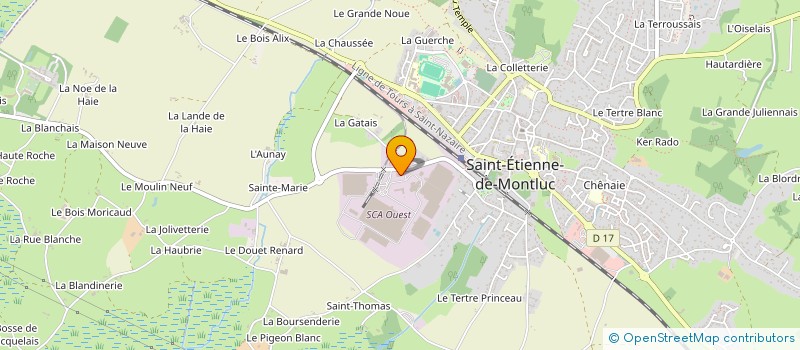 localisation de l'entreprise ASS ASPA FORMULA SPRINT à VIGNEUX-DE-BRETAGNE