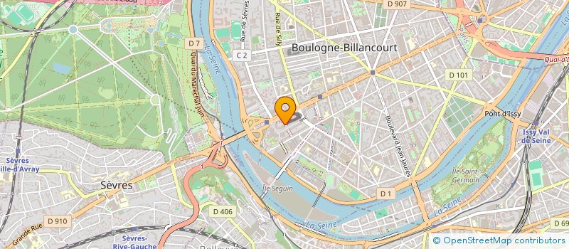 localisation de l'entreprise ASS ASPPF SAUVEGARDE DU PATRIMOINE à BOULOGNE-BILLANCOURT