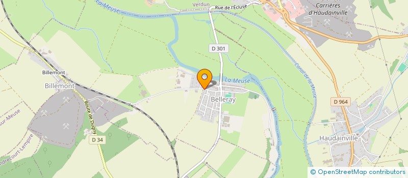 localisation de l'entreprise ASS ASS DEPART POUR FINANC DU R P R à DUGNY-SUR-MEUSE