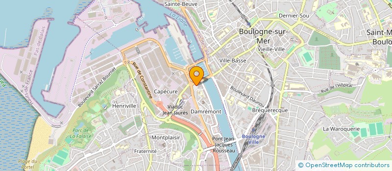 localisation de l'entreprise ASS ASSIST CHATS ERRANTS GRAND BOULOGNE à BOULOGNE-SUR-MER