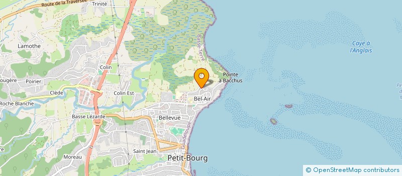 localisation de l'entreprise ASS ASSISTANCE FORMATION PLONGEE SECOURS  PETIT-BOURG