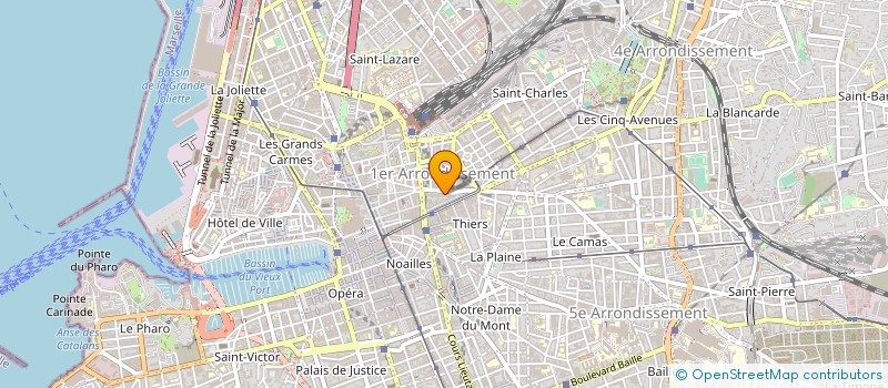 localisation de l'entreprise ASS ASSISTANCE MUTUALISTE à MARSEILLE
