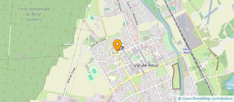 localisation de l'entreprise ASS ASSISTANTES MATERN LES PITCHOUN'S à VAL-DE-REUIL