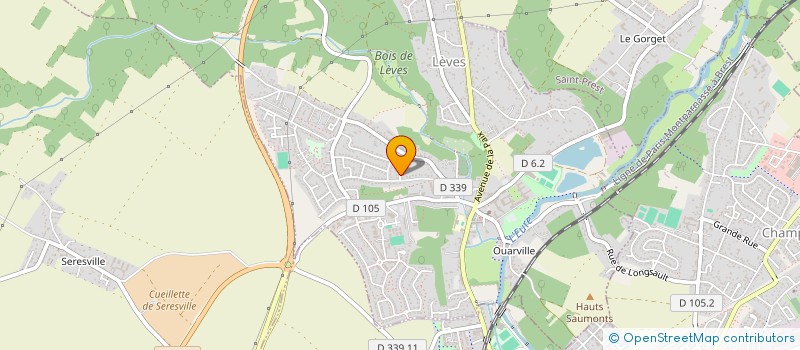localisation de l'entreprise ASS ASSISTANTES MATERNELLES VALLEE EURE à LEVES