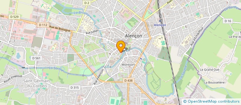 localisation de l'entreprise ASS ASSURANCE ELEVES ECOLE PUBLIQUE ORNE à ALENCON