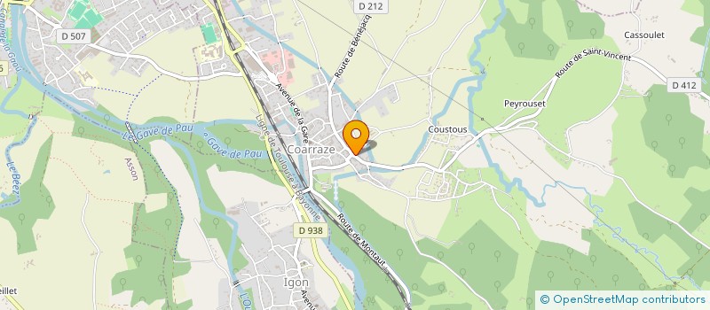 localisation de l'entreprise ASS ATELIERS CHRETIENS REMISE AU TRAVAIL à MONTAUT