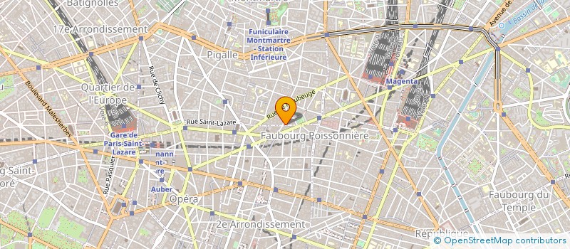 localisation de l'entreprise ASS  ATELIERS DU THEATRE  PARIS