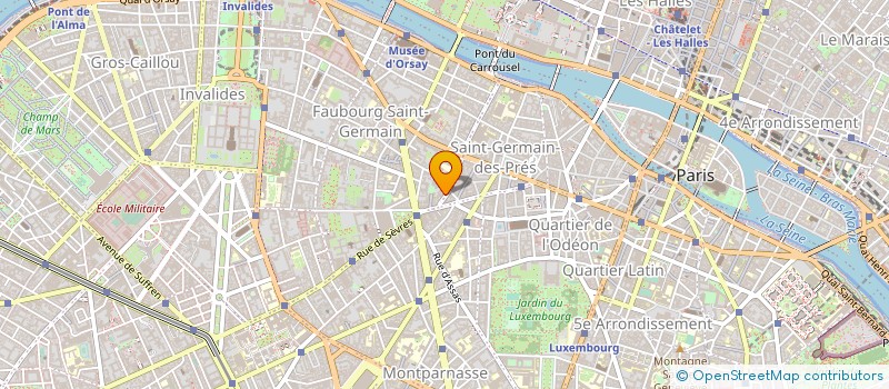 localisation de l'entreprise ASS  ATHANOR INFORMATION  PARIS