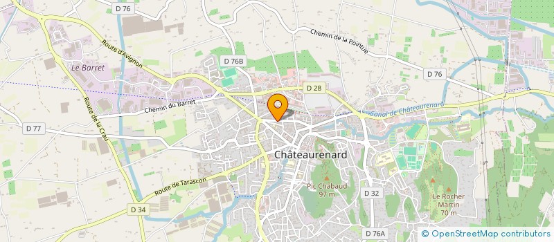 localisation de l'entreprise ASS ATOL à CHATEAURENARD