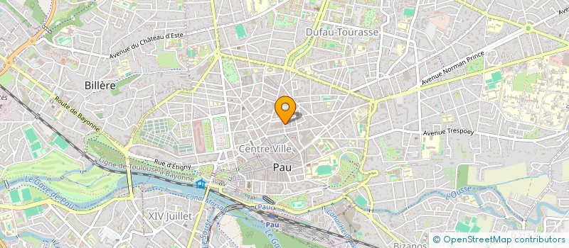 localisation de l'entreprise ASS ATOMIK DISCOUNT à PAU