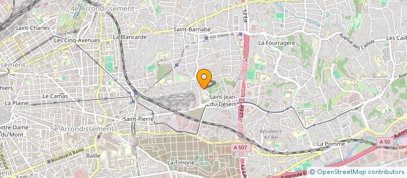localisation de l'entreprise ASS ATTELAGE REG PROVENCE à MARSEILLE