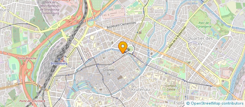localisation de l'entreprise ASS AU BOUT DU REVE à STRASBOURG