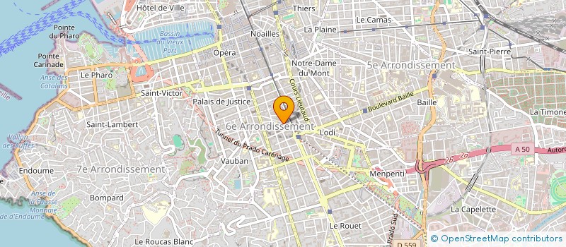 localisation de l'entreprise ASS AU PETIT PARADIS à MARSEILLE