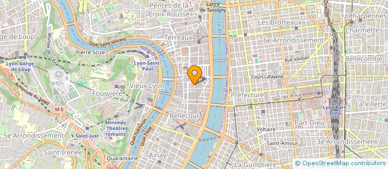 localisation de l'entreprise ASS AU SERVICE DES ASSOCIATIONS  LYON