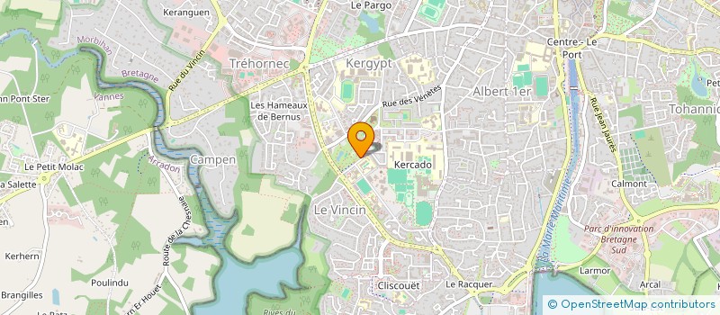 localisation de l'entreprise ASS AUBERGE ESPAGNOLE à VANNES