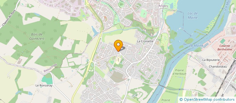 localisation de l'entreprise ASS AUDA JOURNAUX PUBLICATIONS  BOUCHEMAINE