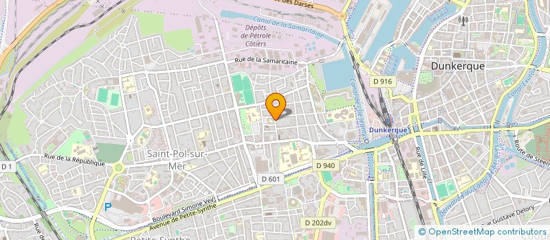localisation de l'entreprise ASS AUDIT SANITAIRE ET SOCIAL à DUNKERQUE