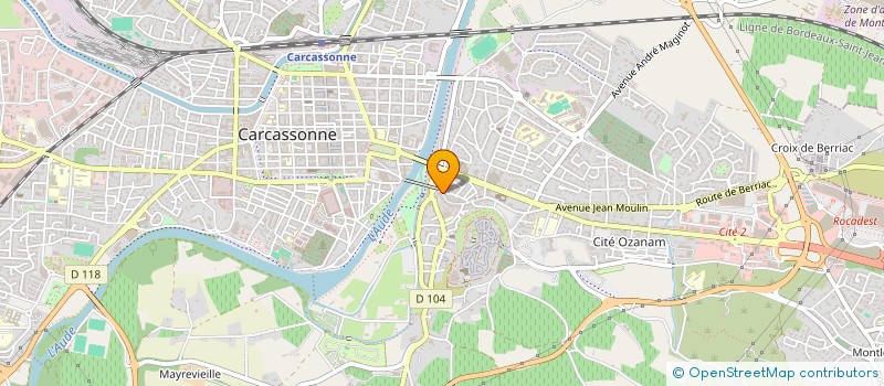 localisation de l'entreprise ASS AUDOISE CONCOURS DES VINS à CARCASSONNE