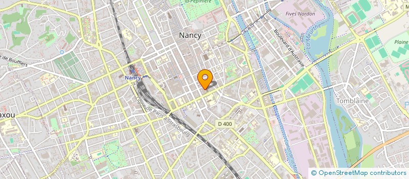 localisation de l'entreprise ASS AUMONERIES TECHNIQUES  NANCY