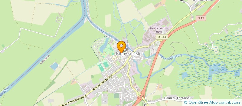 localisation de l'entreprise ASS AUTIP  ISIGNY-SUR-MER