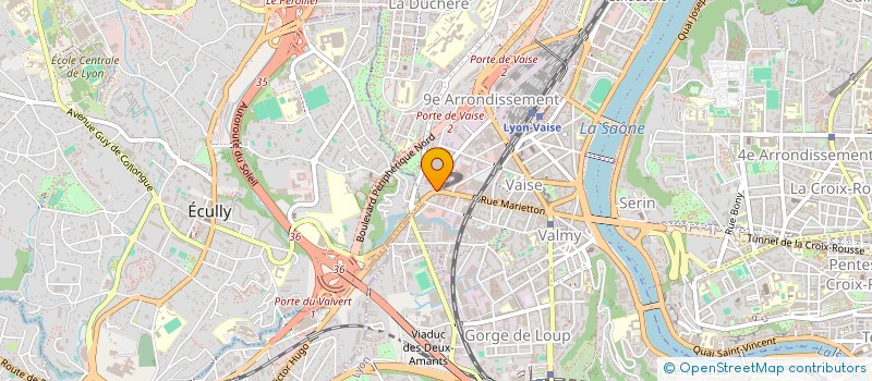 localisation de l'entreprise ASS'AUTO à LYON