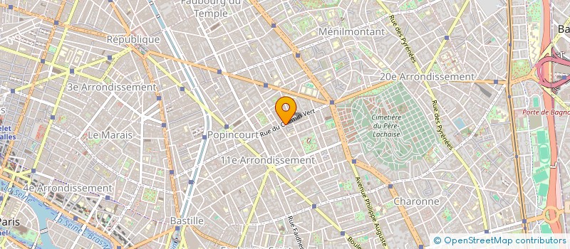localisation de l'entreprise ASS AUTO CLUB PARISIEN à PARIS