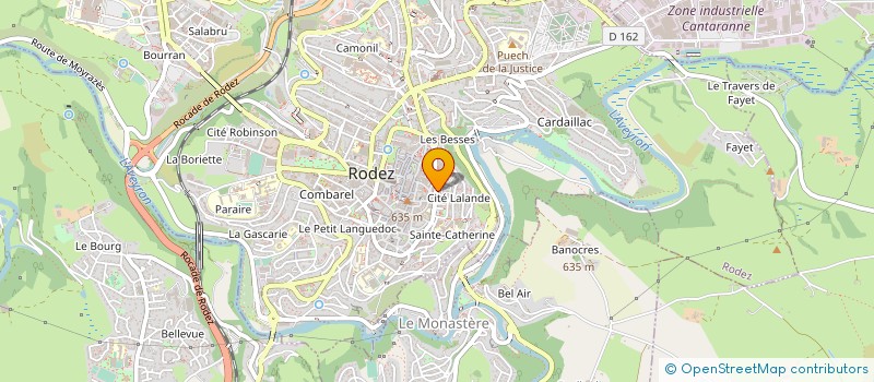 localisation de l'entreprise ASS AUX CATECHISTES à RODEZ