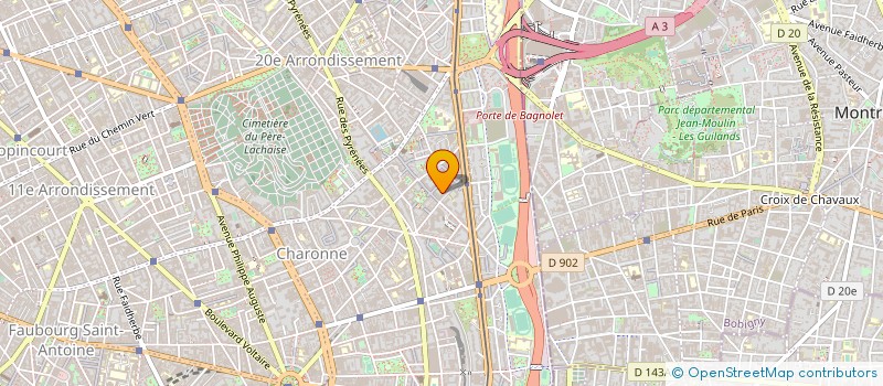 localisation de l'entreprise ASS AVEC MOUVEMENT DE SOLIDARITE à PARIS