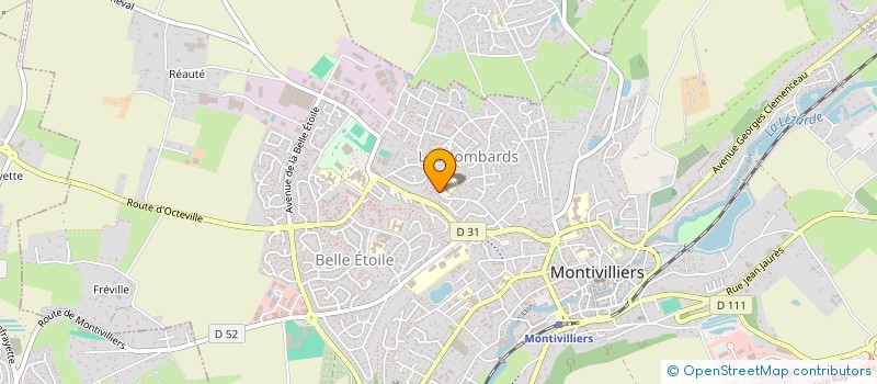 localisation de l'entreprise ASS  AVENIR CYCLISTE PORTE OCEANE  MONTIVILLIERS