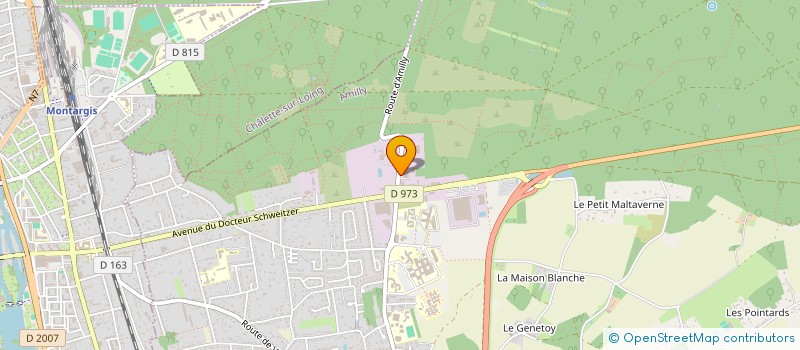 localisation de l'entreprise ASS AVENIR DU GATINAIS ET SES HABITANTS à AMILLY