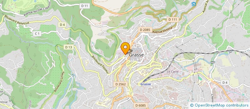localisation de l'entreprise ASS AVENIR PLUS à GRASSE