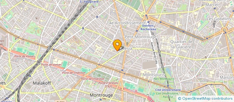 localisation de l'entreprise ASS  AVENIR VACANCES LOISIRS  PARIS