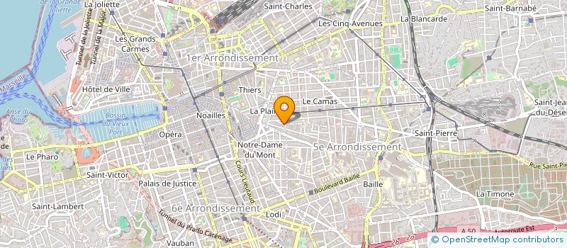 localisation de l'entreprise ASS AVIS RARIS à MARSEILLE