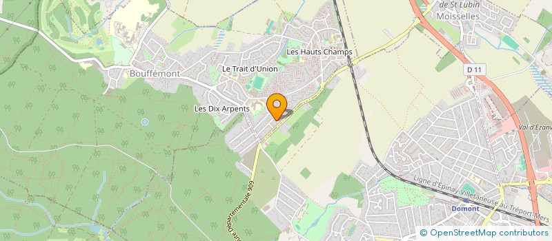 localisation de l'entreprise ASS AVOCLIC  BOUFFEMONT